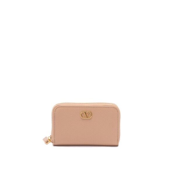 Valentino Garavani Women `Vlogo Signature` Mini Zip Around Wallet